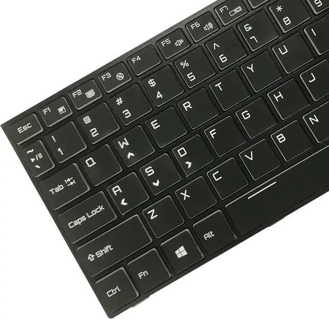 Alt view image 4 of 5 - Replacement Keyboards US Version Keyboard with Back Light for Hasee G10 Z8 Z7M Z7-CT5NA7NA7GS KPZGZ GX9 911PLUS CN95S01