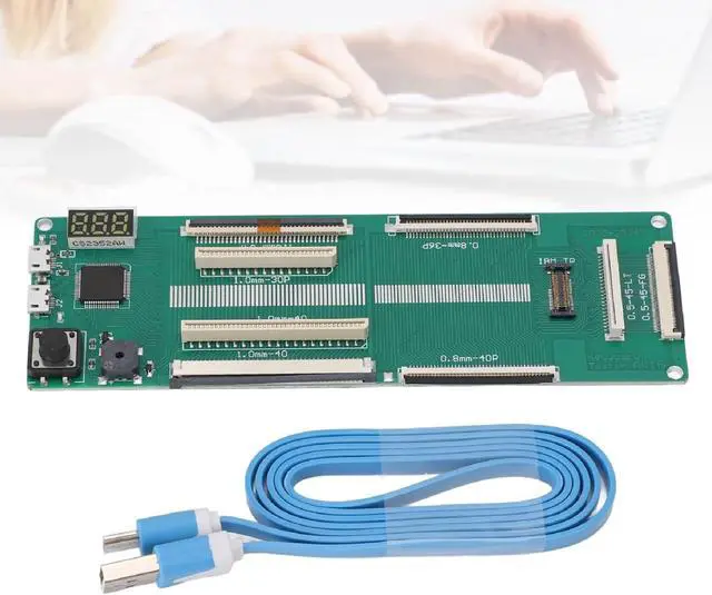 Alt view image 5 of 7 - Laptop Keyboard Tester, Universal Laptop Keyboard Testing Device, Accurate Testing, PCB Material Notebook Testing Machine Tool with Digital Display, USB Data Cable