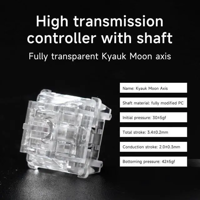 Alt view image 4 of 7 - BAIMOQI Leverless Controller Gaming Keypad 16Keys All Button Controller for PC Arcades Stick with Light Arcades Controller