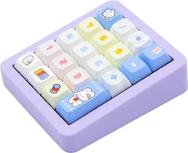 Main image of Adventurers K812 Wired Mechanical Keyboard,Macro Programmable,Gasket Mount,Full Key Hot-Swappable,RGB Backlight,Aluminum Case,Type-C Detachable Cable,Full N-Key Rollover,Game/Office Mode Switch(Pink)