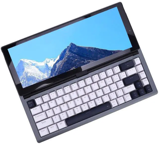 Alt view image 3 of 7 - Portable Touchscreen Keyboard, Touchscreen Mechanical Keyboard 68 Keys for Laptops (US Plug)