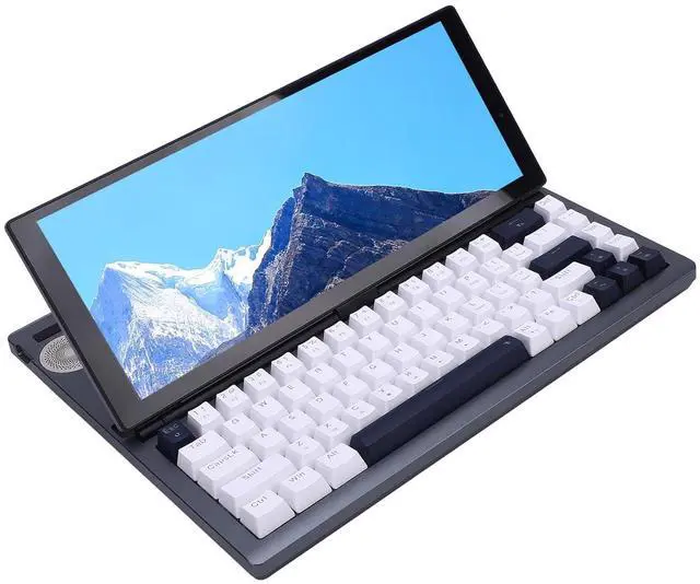 Alt view image 4 of 7 - Portable Touchscreen Keyboard, Touchscreen Mechanical Keyboard 68 Keys for Laptops (US Plug)