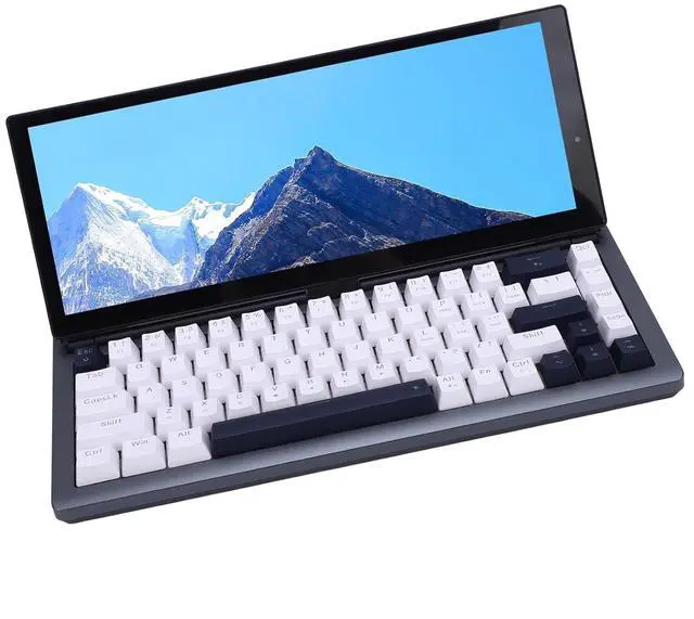 Alt view image 5 of 7 - Portable Touchscreen Keyboard, Touchscreen Mechanical Keyboard 68 Keys for Laptops (US Plug)