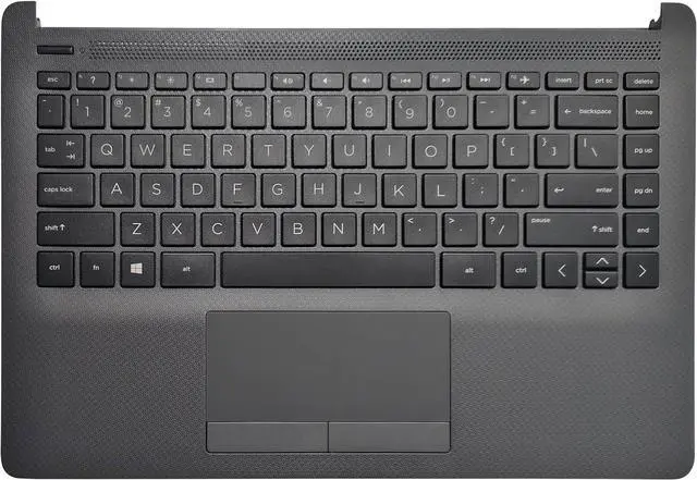 Main image of Laptop US Keyboard Compatible for HP 14-CF0013DX 14-CF0006DX 14-CF0014DX 14-CF0098CA 14-CF1001CA 14-CF1008CA 14-CF1015CL No Backlit with TouchPad Palmrest Upper Cover (Gray)