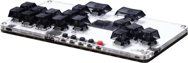 Main image of BAIMOQI Leverless Controller Gaming Keypad 16Keys All Button Controller for PC Arcades Stick with Light Arcades Controller