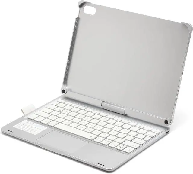 Main image of Wireless Rechargeable Keyboard Portable Mini Wireless Keyboard 360 Degree Rotatable BT Keyboard for Pad (Type C-for 10th)
