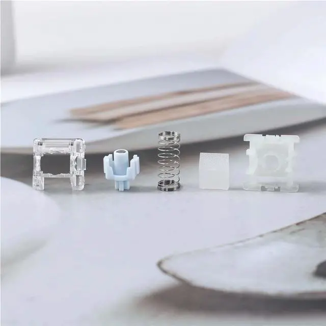 Alt view image 6 of 7 - Everglide Skyline Magnetic Switch, Pre-lubed Hall Effect Linear Switch for Wooting/Rakka/Melgeek/APEX PRO Magnetic Keyboard(70PCS)