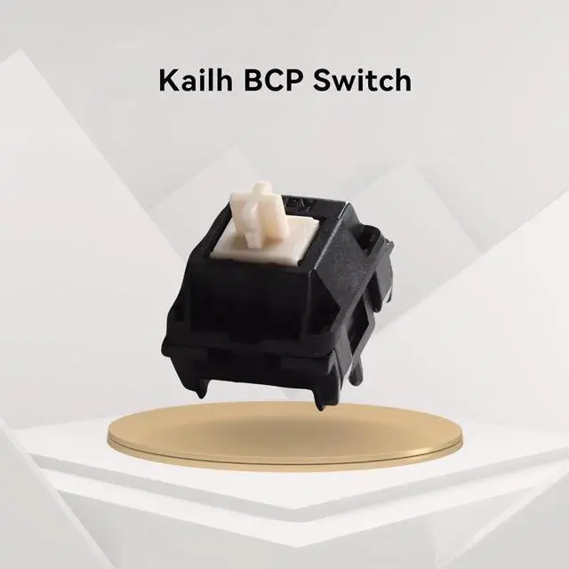 Alt view image 2 of 7 - Kailh BCP Switch, Black Cherry Pie Linear Pre-Lubed Switch for Custom Mechanical Keyboard(90PCS)