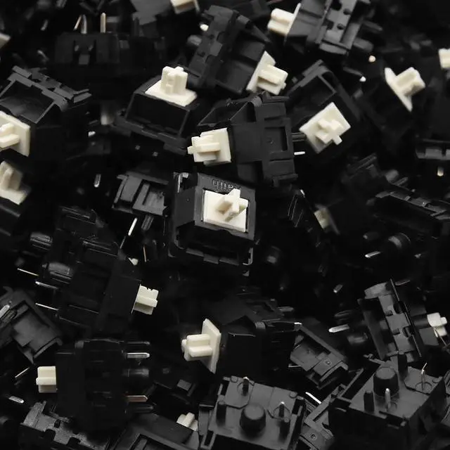 Alt view image 7 of 7 - Kailh BCP Switch, Black Cherry Pie Linear Pre-Lubed Switch for Custom Mechanical Keyboard(90PCS)