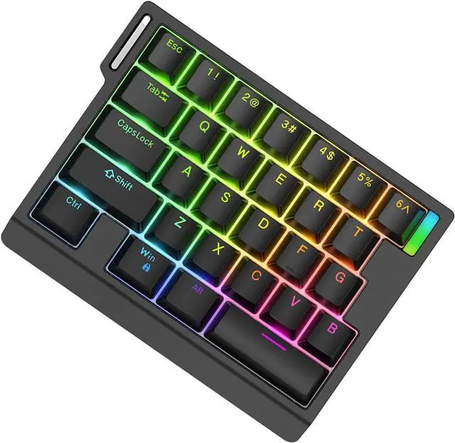 Alt view image 5 of 7 - DIDILLX HE30 Mechanical Keyboard With Magnetic Switches Fast Responsing For Gamers And Programmers Corded PC Keyboard