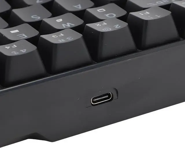 Alt view image 7 of 7 - V800 68 Key Gaming Blue Switch Mechanical Keyboard, Hot Swappable Design with Double Injection Keycaps, Compact Layout Blue Keyboard
