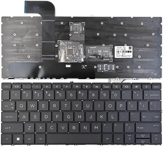 Main image of KGIGIBE Replacement RGB Backlit Keyboard for HP ZBook Studio G9 G10 / ZBook Studio 16 Inch G9 G10 Series Laptop US Black Without Frame