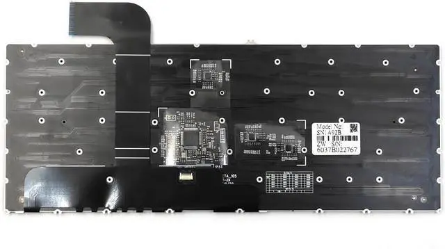 Alt view image 3 of 3 - KGIGIBE Replacement RGB Backlit Keyboard for HP ZBook Studio G9 G10 / ZBook Studio 16 Inch G9 G10 Series Laptop US Black Without Frame