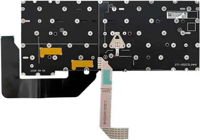 Alt view image 4 of 4 - Laptop Keyboard Compatible with Lenov-o ThinkPa-d X13 Gen4 gen5 X13 YOG-a Gen4/5 Black US Backlit (No Backlit)