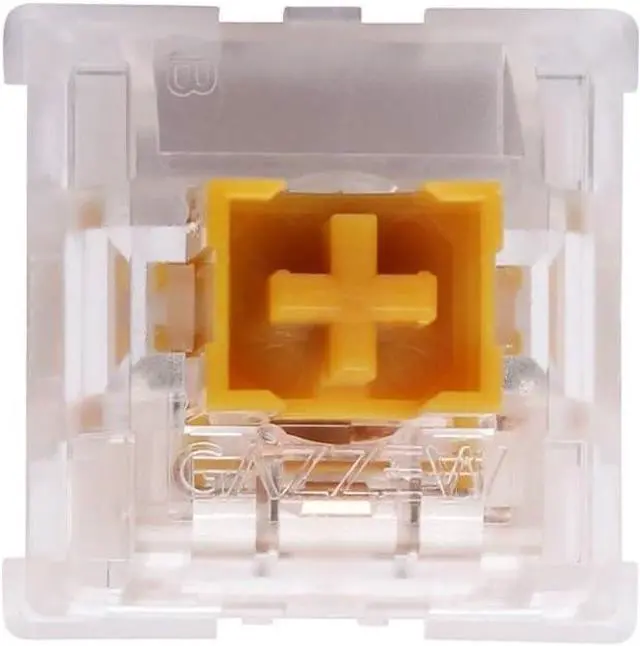 Alt view image 2 of 5 - Gazzew U4Tx RGB Half-Thock Pre-Lubed Silent Tactile Switch for Custom Mechanical Keyboard(70PCS)