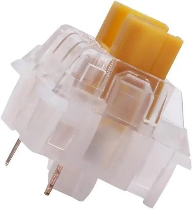 Alt view image 3 of 5 - Gazzew U4Tx RGB Half-Thock Pre-Lubed Silent Tactile Switch for Custom Mechanical Keyboard(70PCS)