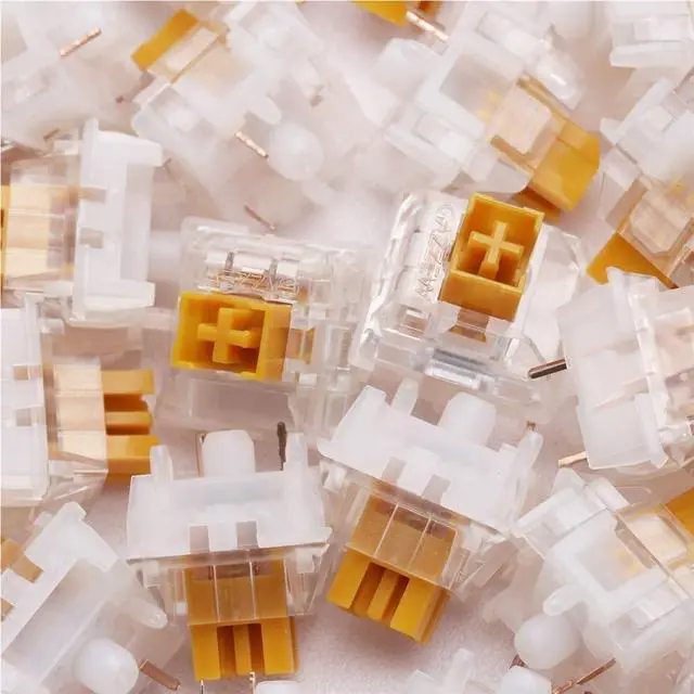 Alt view image 5 of 5 - Gazzew U4Tx RGB Half-Thock Pre-Lubed Silent Tactile Switch for Custom Mechanical Keyboard(70PCS)