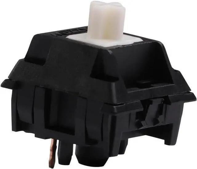 Alt view image 4 of 6 - Gazzew Boba Black U4 Switch V2, Pre-Lubed Silent Tactile Switch for Custom Mechanical Keyboard(68g,30PCS)