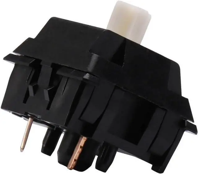 Alt view image 5 of 6 - Gazzew Boba Black U4 Switch V2, Pre-Lubed Silent Tactile Switch for Custom Mechanical Keyboard(68g,30PCS)