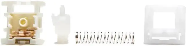 Alt view image 5 of 6 - Geon Raw Zero Switches, 5Pin Pre-Lubed Linear Switch for Mechanical Keyboard(30PCS)