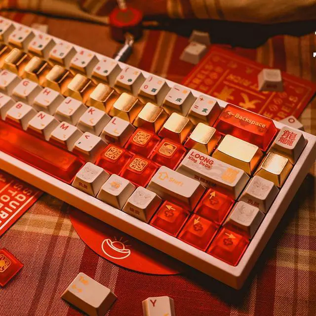 Alt view image 7 of 7 - 15Pcs Alloy Replacement Keycaps for Mechanical Keyboards Keycap Set Enhances Typing