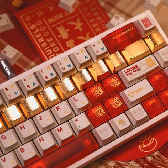 Alt view image 4 of 7 - Alloy Metal Keycaps Set for Mechanical Keyboards, Ergonomic 15Pcs Gaming Keycaps