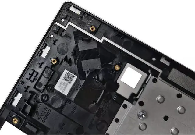 Alt view image 3 of 4 - Laptop Keyboard Palmrest Cover Compatible with H-P EliteBoo-k 630 G9 N10777-001 Silver US Backlit