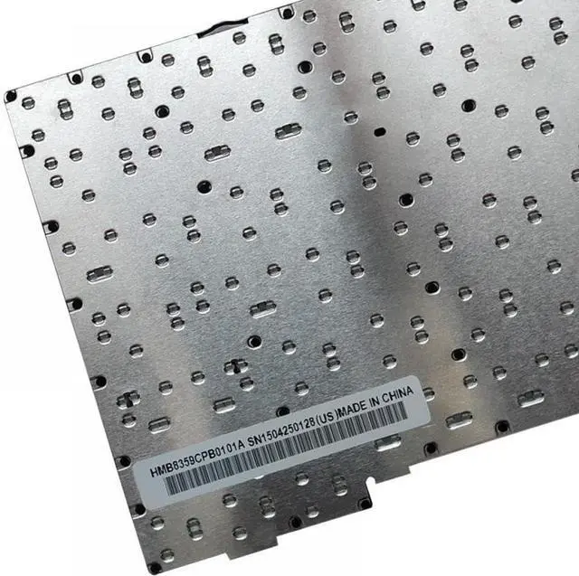 Alt view image 4 of 5 - US Keyboard Compatible with P CF-20 Compatible Laptop Black Non-Backlit