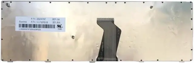 Alt view image 2 of 4 - Brazil Keyboard Compatible with I-B-M B570 Z570 Z575 V570A V570G B575 B580 B590 B590A BR Laptop Black