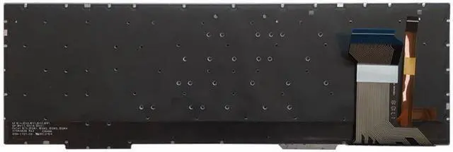 Alt view image 5 of 7 - Backlit Red White Spanish Keyboard Compatible with GL753 GL753V GL753VE GL753VD(White)