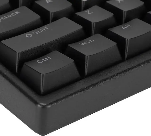 Alt view image 5 of 7 - 87 Key Mechanical Keyboard, Wired Linear Action Switch Gaming Keyboard Multiple Lighting Modes Ergonomic PC Keyboard Built in Professional Grade Game Chip (Black)