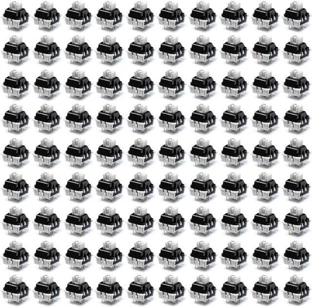 Main image of Dawutocap Gray Wood Lineared Switches Mechanical Keyboard Switches Easy Installation And Enhances Gaming For Mechanical Keyboards