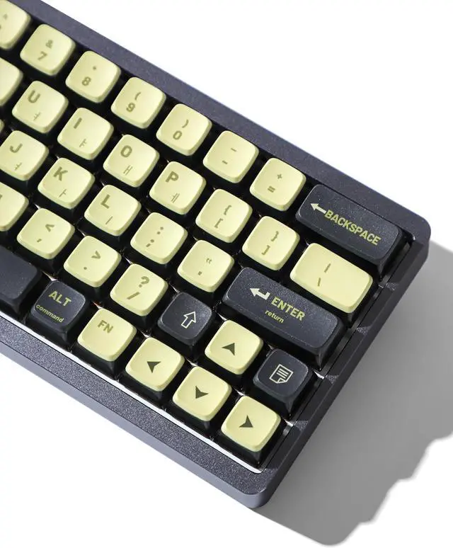 Alt view image 7 of 7 - XDK Pudding Keycaps 116 Key Caps Set, PBT Custom Keycaps for Mechanical Keyboard 60% 65% 75% 108% RGB Keycaps Translucent