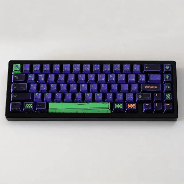 Alt view image 4 of 7 - ZXMICYFA Keycaps,150 Keys Dye-Sublimation Cherry Profile Keycaps Custom PBT Keycaps Set with 7U Spacebar for ASIN Layout Cherry Gateron MX Switches Mechanische Keyboard