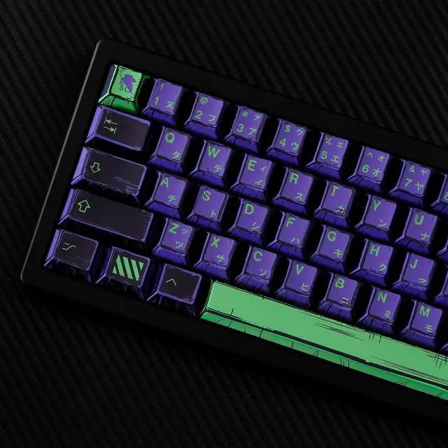 Alt view image 6 of 7 - ZXMICYFA Keycaps,150 Keys Dye-Sublimation Cherry Profile Keycaps Custom PBT Keycaps Set with 7U Spacebar for ASIN Layout Cherry Gateron MX Switches Mechanische Keyboard