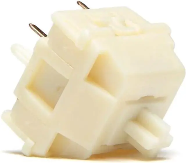 Alt view image 2 of 5 - KTT Vanilla Ice Cream Linear Mechanical Keyboard Switches (105)