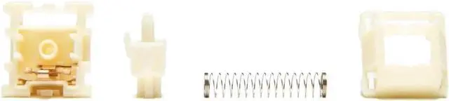 Alt view image 5 of 5 - KTT Vanilla Ice Cream Linear Mechanical Keyboard Switches (105)