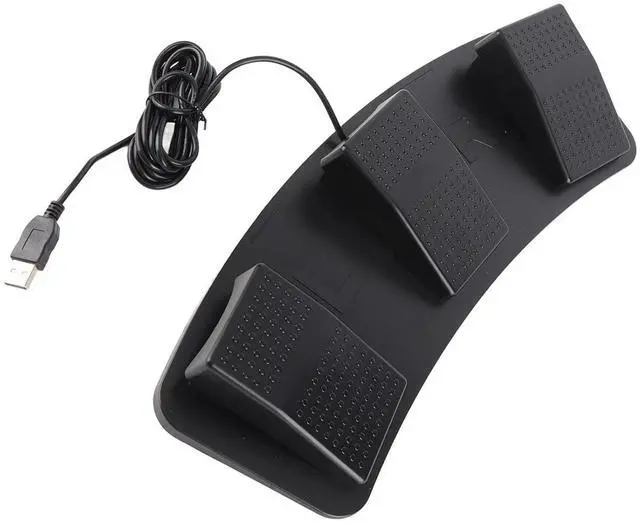 Main image of Foot Switch with USB Interface Cable 3 Position Electric Pedal Switch Computer Connection Part