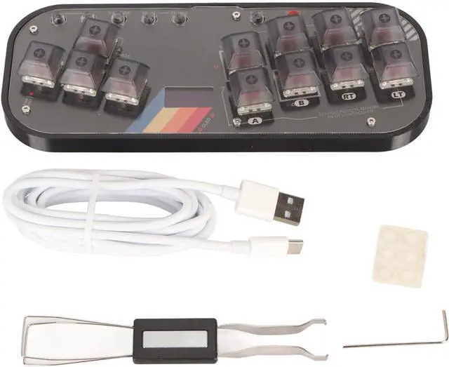 Main image of SOCD Controller Fighting Stick  Compact Mechanical Switch Keyboard for Arcade and Mixbox Gaming