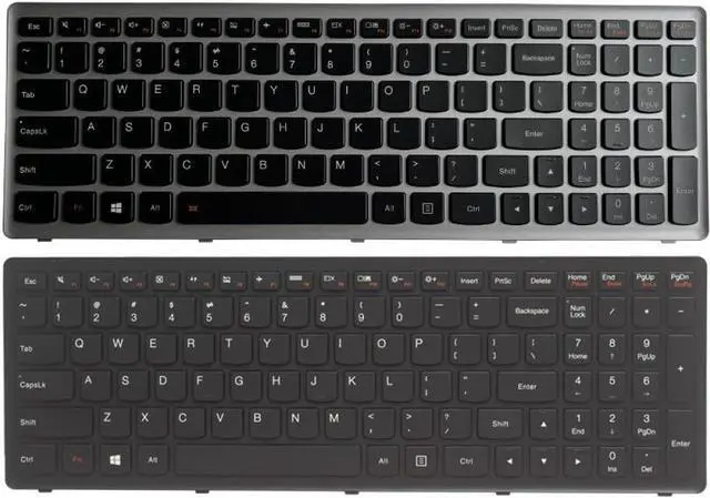 Alt view image 2 of 5 - US Keyboard Compatible with S500 G500S G505S G510S S510p Z501 Z510 FZ510 Flex 15 Z505 Compatible English Layout(Black NO Backlit)