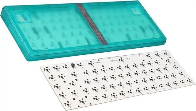 Alt view image 7 of 7 - DIY Mechanical Keyboard Kit, 67 Keys Wired Custom Gaming Keyboard, Switch Hot Swap, RGB Backlit, Support 5pin 3pin Switch, High Hardness ABS Shell (Green)