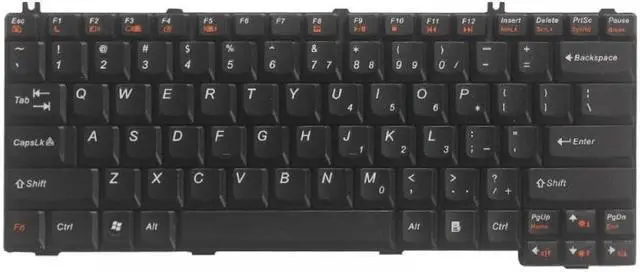 Main image of US Keyboard Compatible with F41 F31G Y510A F41G G430 G450 3000 C100 C200 C460 C466 Y330 Y430 F41A(Black)
