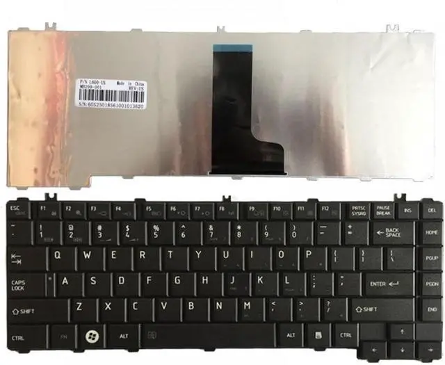 Alt view image 3 of 6 - US Layout Keyboard Compatible with Satellite C600 C600D L640 L600 L600D L630 C640 C645 L700 L640 L645 L730 L635(White)