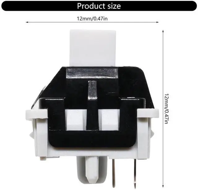 Alt view image 6 of 7 - Hot Swappable Lineared Switches Wood Gray 2-Stage Spring Pre Lubricated Switches Set for Customize Mechanical Keyboards