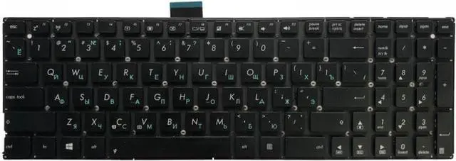 Alt view image 2 of 5 - Russian Keyboard Compatible with X555 Series Compatible with X555L X555LA X555LD X555LN X555LP X555LB X555LF X555LI X555U TP550 RU