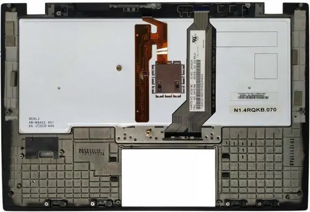 Alt view image 2 of 4 - Latin Keyboard Compatible with X1 Carbon 1st Gen 2013 with Palmrest Upper Backlight Compatible Replacement