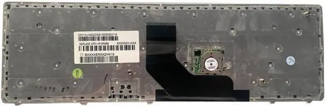 Alt view image 6 of 6 - US Keyboard Replacement Compatible with 8560p 8570p 8560b 6560b 6565b 6560p with Pointing Stick Compatible with Similar Models(Silver)