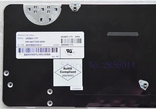 Alt view image 3 of 4 - Replacement Keyboard Compatible with CQ20 2230 2230S Compatible Model