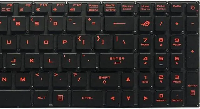 Alt view image 2 of 5 - US Keyboard Compatible with GL502 GL502V GL502VM GL502VT GL502VY English Non Backlit Compatible Replacement