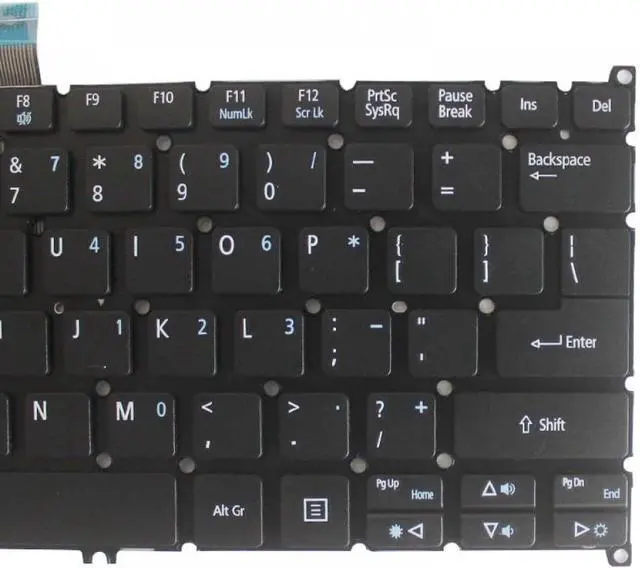Alt view image 4 of 5 - US Keyboard Compatible with B116-M B116-MP P236-M P238-M Black Without Frame